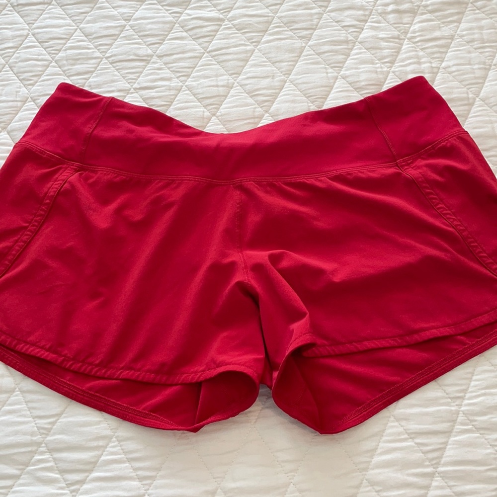Lululemon speed up high rise short 4”